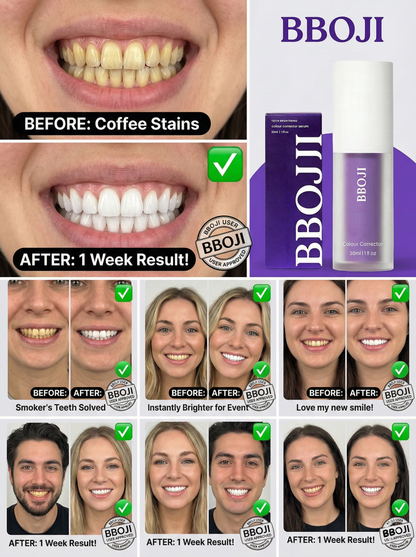 🦷BBOJI Teeth Whitening Gel  Colour Corrector